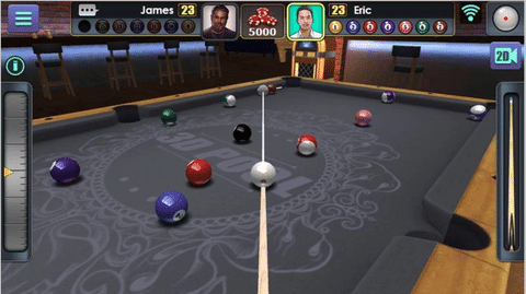 3D Pool Ball Application